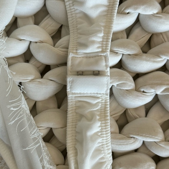 Fashion Nova | Women’s White Lace Lingerie Bodysuit - Picture 4 of 4